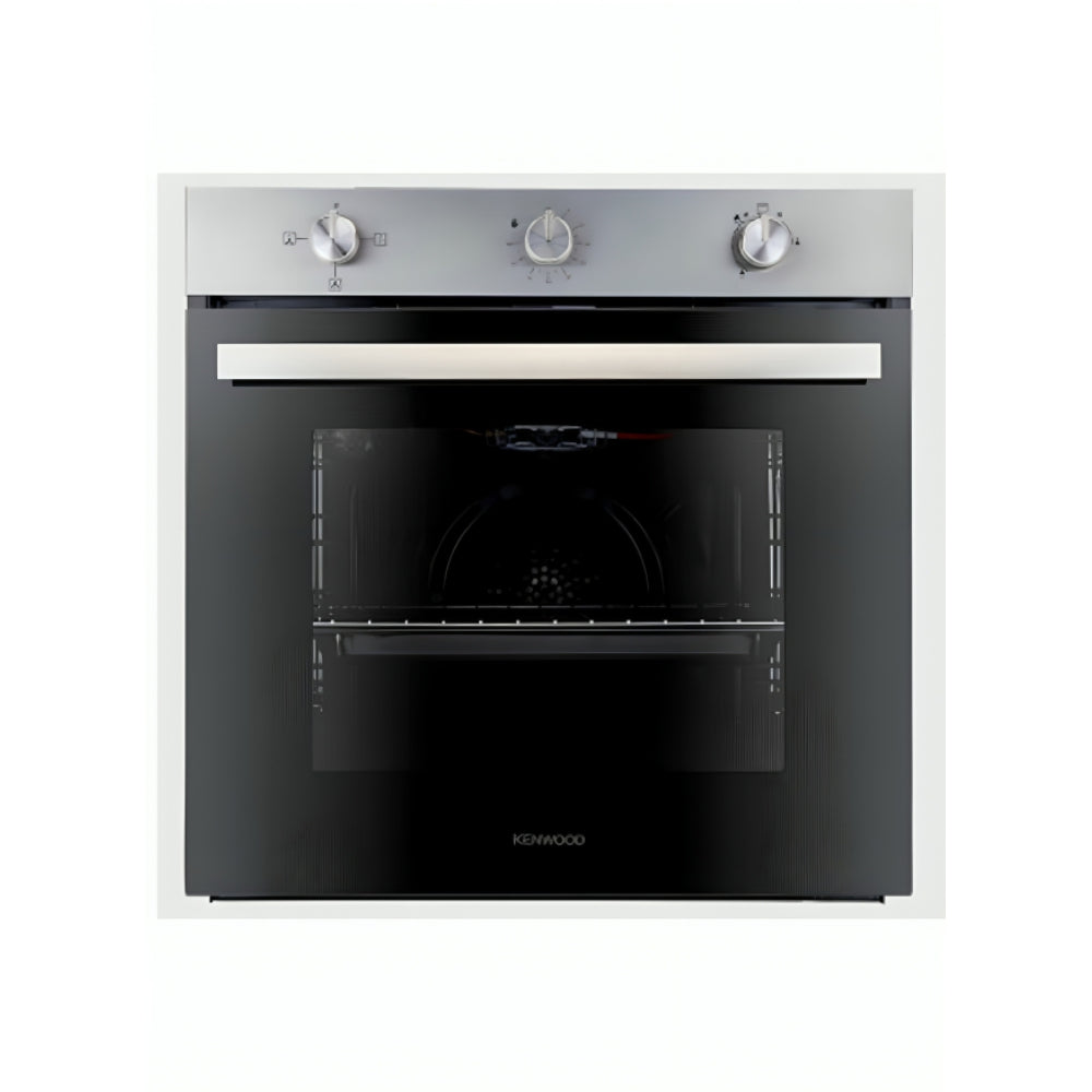 Kenwood Built-in Gas Oven 60 Cm 71 Liters Black OVG60.000SS. Kenwood Built-in Gas Oven 60 Cm 71 Liters Black OVG60.000SS.